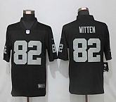 Nike Oakland Raiders 82 Witten Black Vapor Untouchable Limited Jersey,baseball caps,new era cap wholesale,wholesale hats